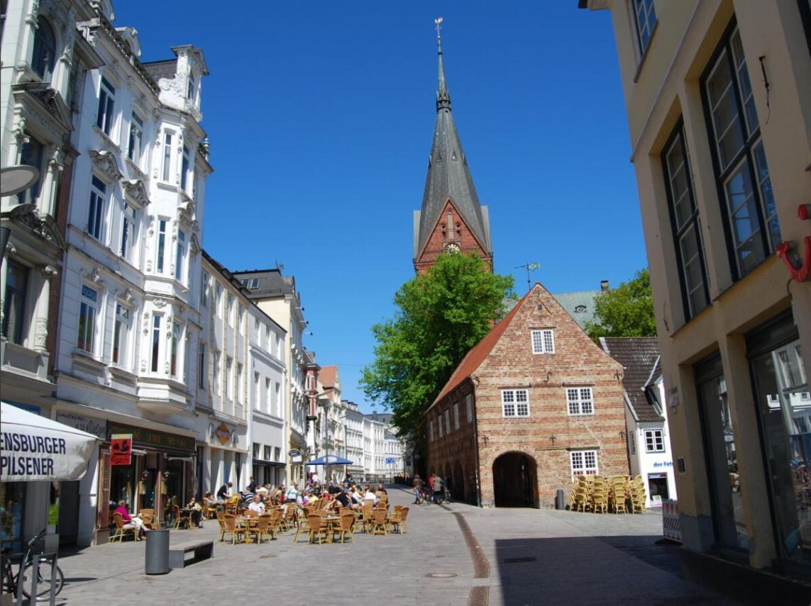 Haus Weitblick Emil Appartement Flensburg Buitenkant foto