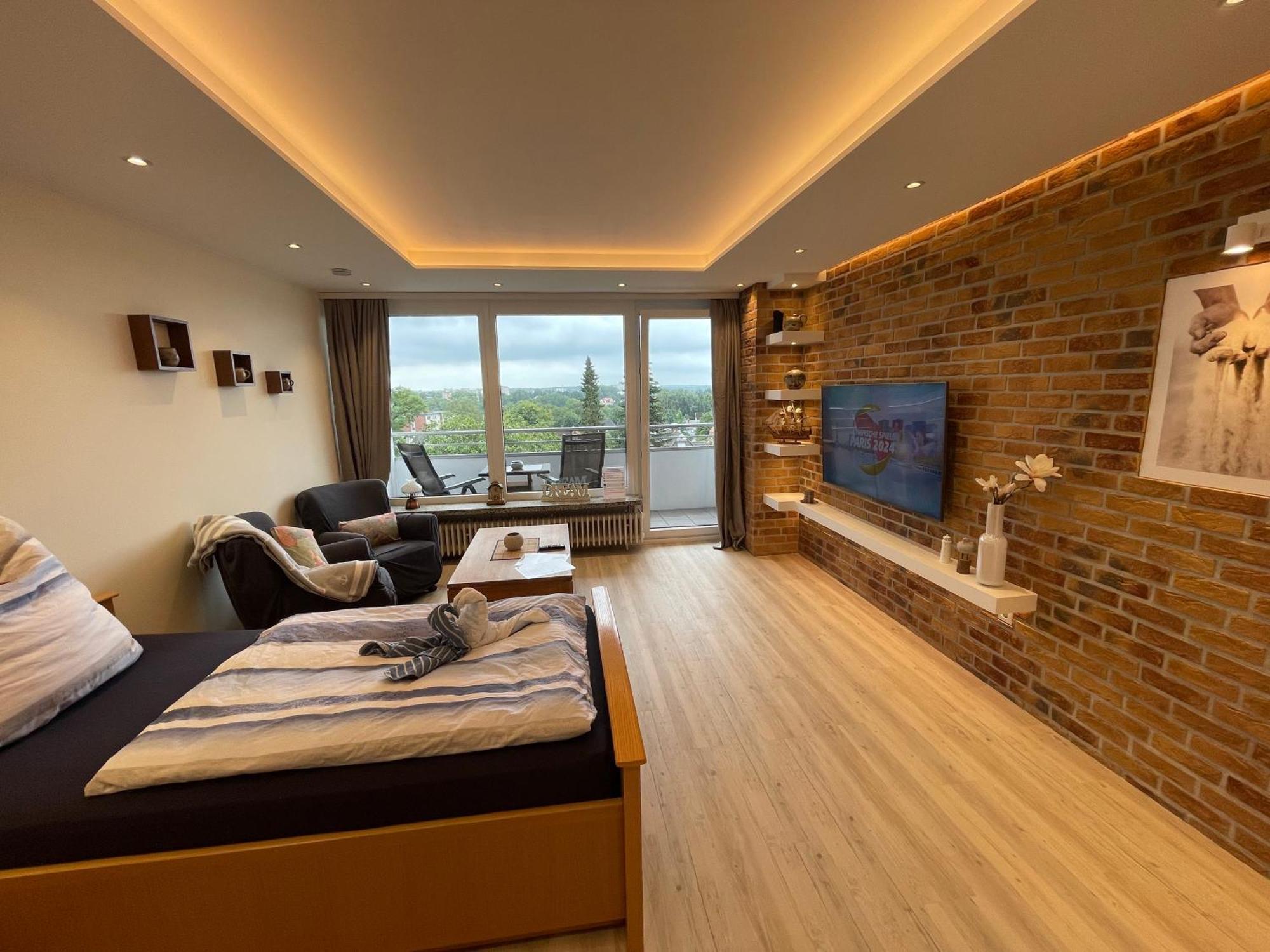 Haus Weitblick Emil Appartement Flensburg Buitenkant foto